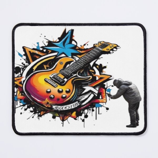 Item preview, "Melodic Murals: The Guitarist's Canvas" designed and sold by HarmonyGuitars.