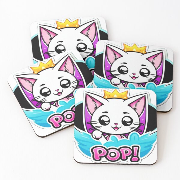 Item preview, Kitty cat sticker designed and sold by Flowerslaps.