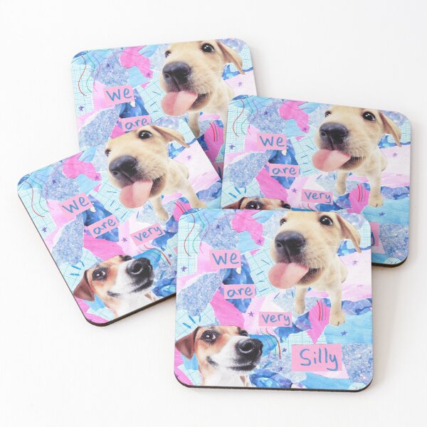 Item preview, We are very silly, Dog collage designed and sold by OnBambisMind.