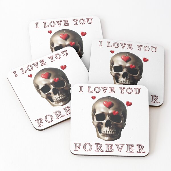 Item preview, Skull of eternal love designed and sold by SetaCloth.