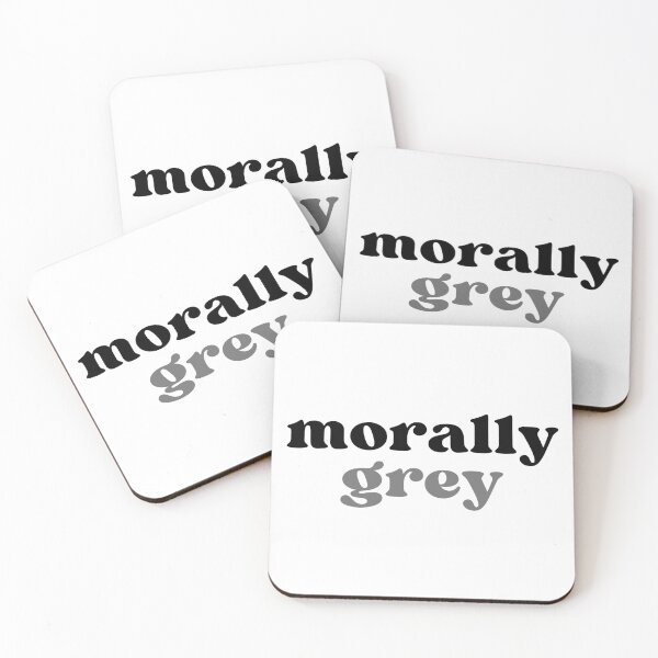 Item preview, Morally Grey designed and sold by BookishHaven.