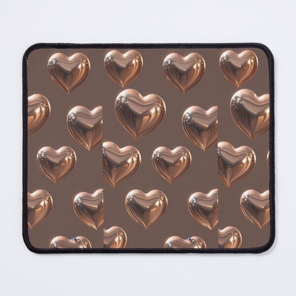 Item preview, brown 3d Valentines hearts designed and sold by Kimheawon.