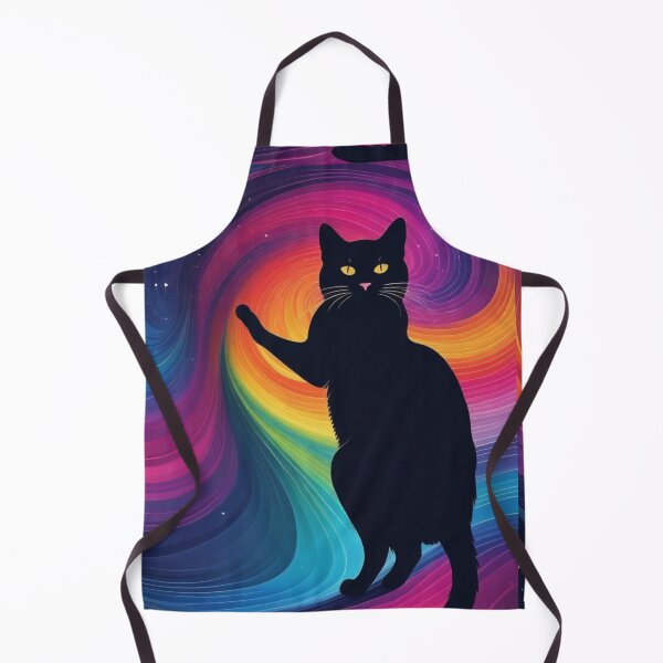 Artikelvorschau, Bunte Katzensilhouetten entworfen und verkauft von Sadia Jannat.