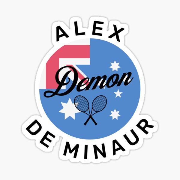 Aperçu de l'œuvre Fan d'Alex Démon De Minaur créée et vendue par DestinationAU.