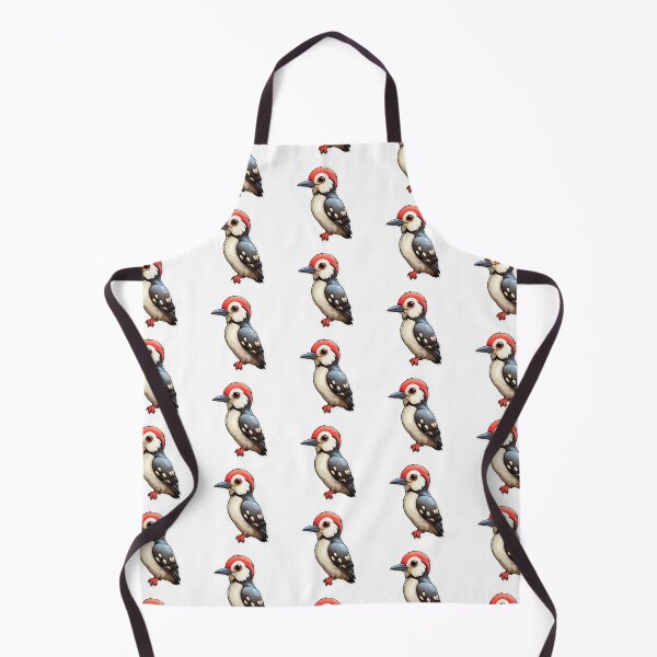 Item preview, Great spotted Woodpecker Kawaii UK Bird Inspired Art and Stickers designed and sold by CDC40.