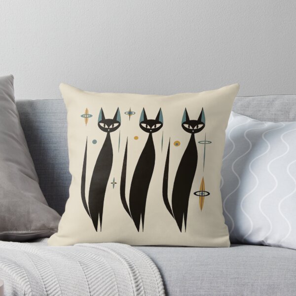 Item preview, Space Age Retro Cats v02 designed and sold by Scrumptious Designs.