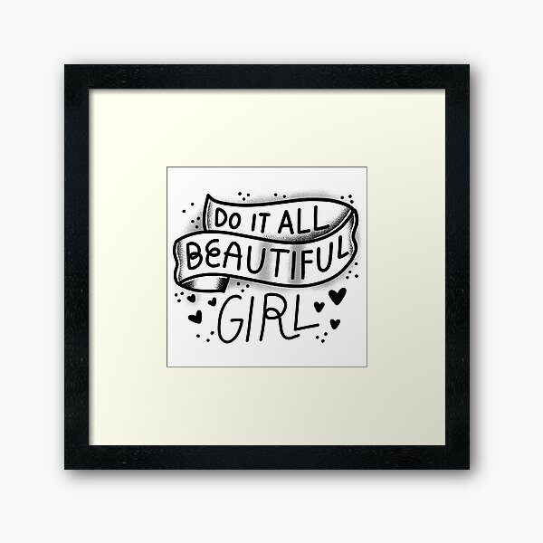 Item preview,  Flash Tattoo Do it ALL beautiful girl designed and sold by jazzydevil.