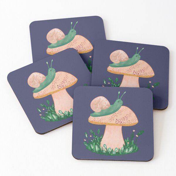 Item preview, Whimsical Escarg-Oasis designed and sold by AdriaCaps Art & Design.
