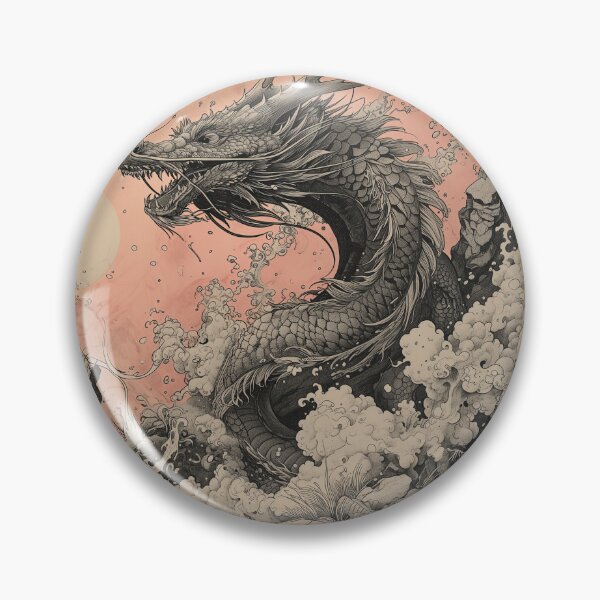 Item preview, Chinese Horoscope Dragon Print designed and sold by davidalv.