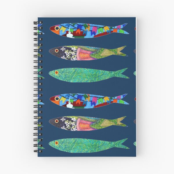 Item preview, Colorful sardines designed and sold by Madalena Lobao-Tello.