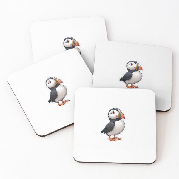 Item preview, Puffin Kawaii UK Bird Inspired Art and Stickers designed and sold by CDC40.