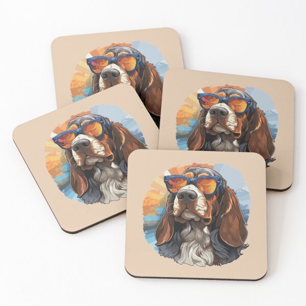 Item preview, Sunset Snooper: Basset Hound Charm designed and sold by URBN. WILD.