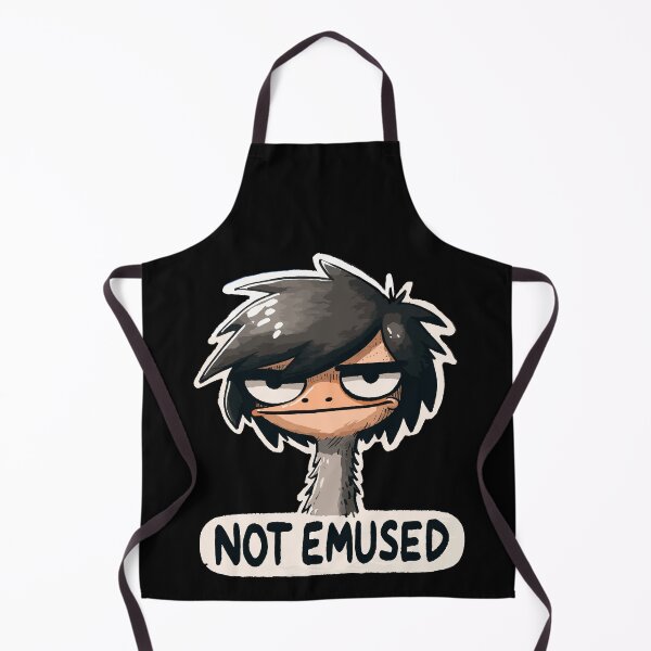 Item preview, Not Emused Emo Emu designed and sold by DoodleDashShop.