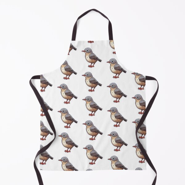 Item preview, Thrush Kawaii UK Bird Inspired Art and Stickers designed and sold by CDC40.