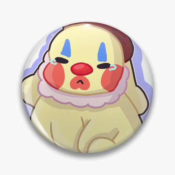 Item preview, Clownsy Pompompurin Sticker designed and sold by Keopiiart.
