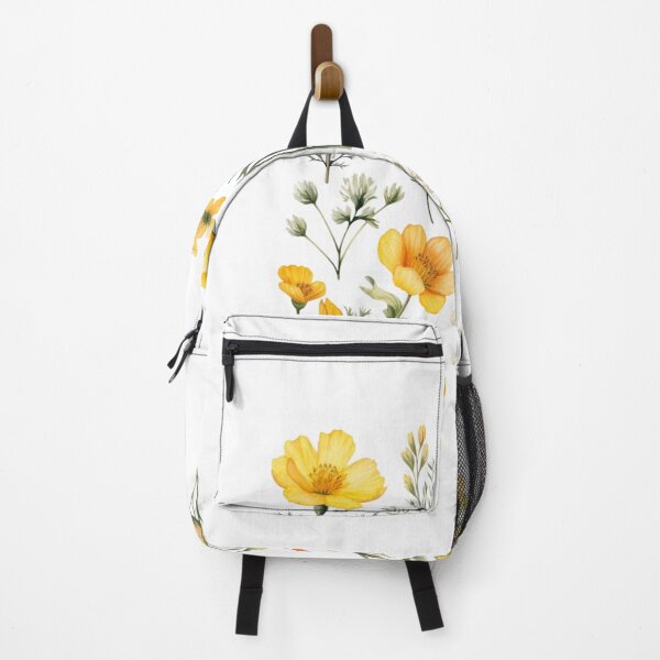 Item preview, Yellow & White Flowers Watercolour  designed and sold by fluidwatercolor.