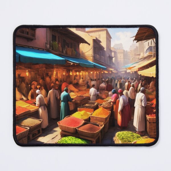 Item preview, The Colourful Spice Markets of North Africa, designed and sold by Frame of Mind .