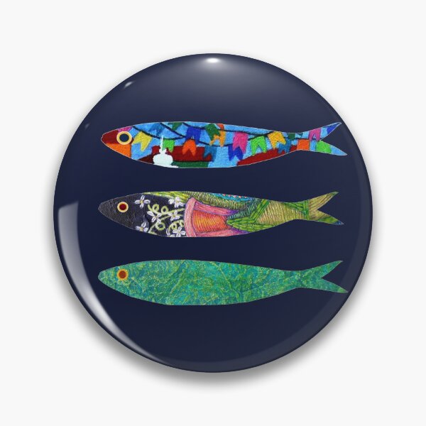 Item preview, Colorful sardines designed and sold by Madalena Lobao-Tello.