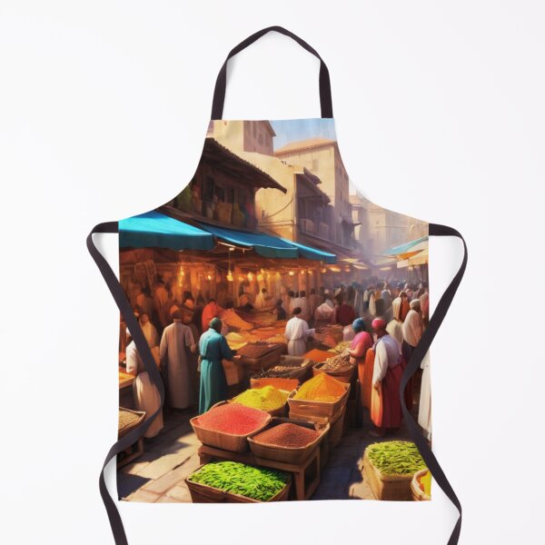 Item preview, The Colourful Spice Markets of North Africa, designed and sold by Frame of Mind .