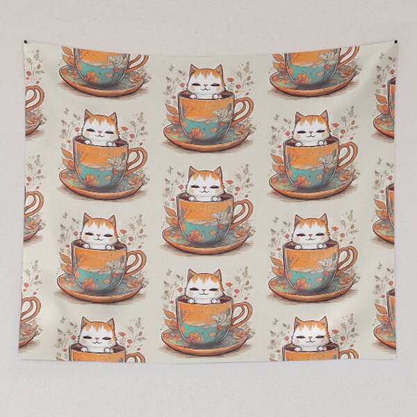 Item preview, Fun - A cup of kitty! #7 designed and sold by AiartIreland.