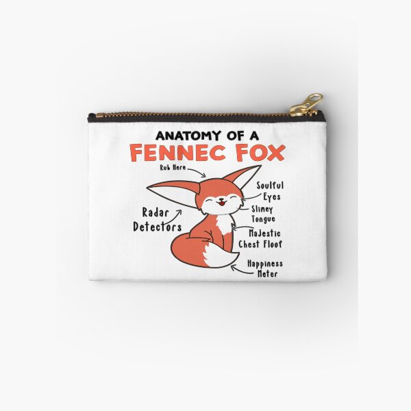 Item preview, Anatomy Of A Fennec Fox Cute Fox Lover designed and sold by DashBliss.