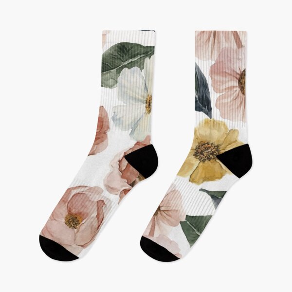 Item preview, Spring watercolor floral pattern  designed and sold by kadryshop.