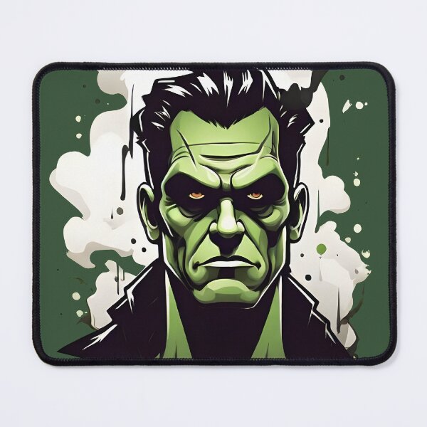 Item preview, Comic-Style Frankenstein Head designed and sold by WAUZ.