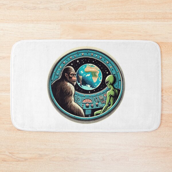 Item preview, Bigfoot And Aliens | Ufo | Believe | Looking At Earth designed and sold by ShopCoolStop.
