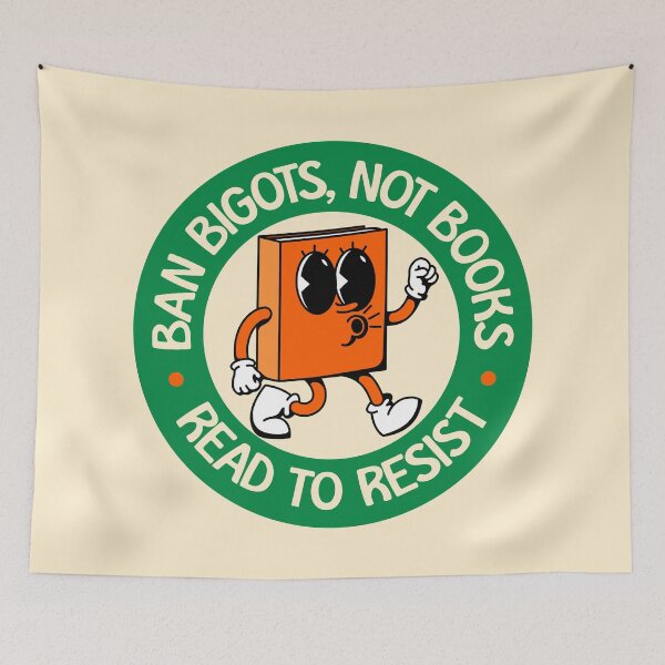 Item preview, Ban Bigots NOT Books - Read To Resist - Protect Our Schools designed and sold by Picket Club.
