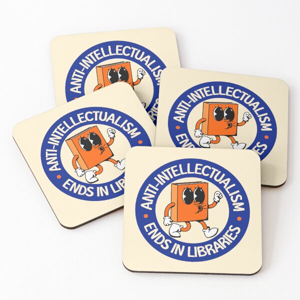 Item preview, Anti Intellectualism Ends In Libraries - Protect Our Schools designed and sold by Picket Club.