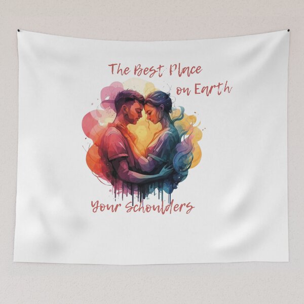 Item preview, Your Schoulders– The Best Place on Earth designed and sold by BrushVibe.