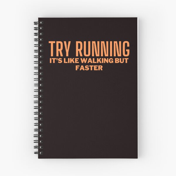 Item preview, Try Running It's Like Walking But Faster Funny Homr Sarcastic Running Runner designed and sold by rawaart1.