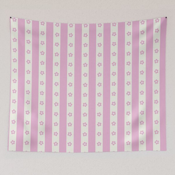 Item preview, BOHO PREPPY PINK STRIPES designed and sold by blomastudios.