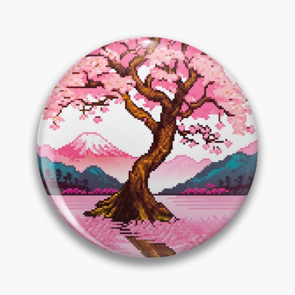 Item preview, Pixel art Sakura Tree designed and sold by Renlexd.