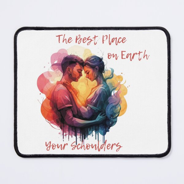 Item preview, Your Schoulders– The Best Place on Earth designed and sold by BrushVibe.