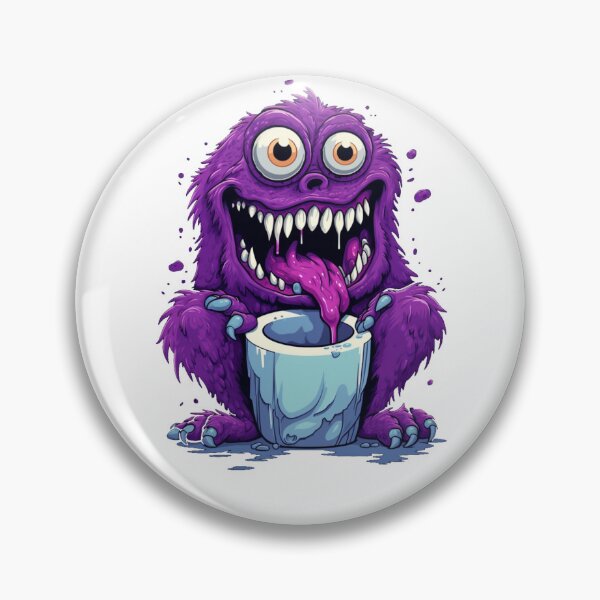 Item preview, Purple Monster | Weirdo :) designed and sold by ChristyPatino.