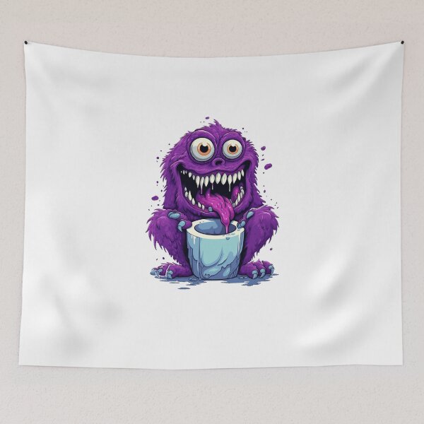 Item preview, Purple Monster | Weirdo :) designed and sold by ChristyPatino.