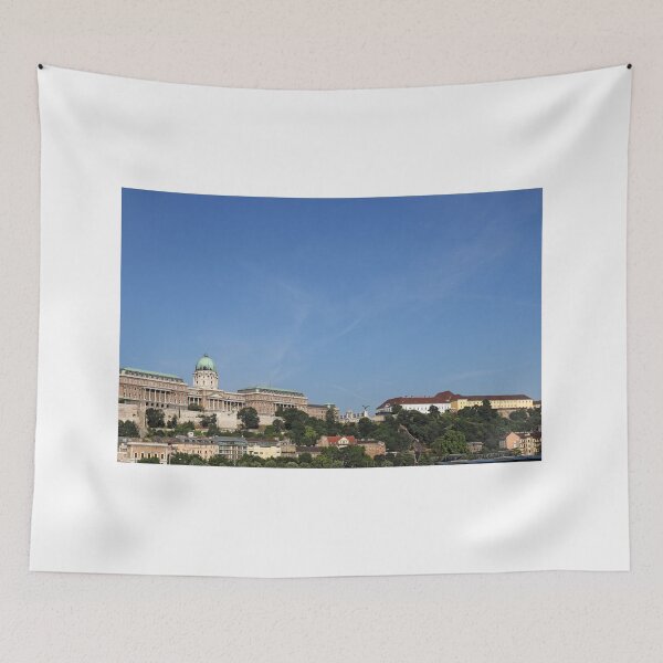 Item preview, Buda castle on hill Budapest cityscape designed and sold by goceris.