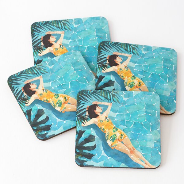 Item preview, Woman Life - Relax at the pool designed and sold by JBJart.