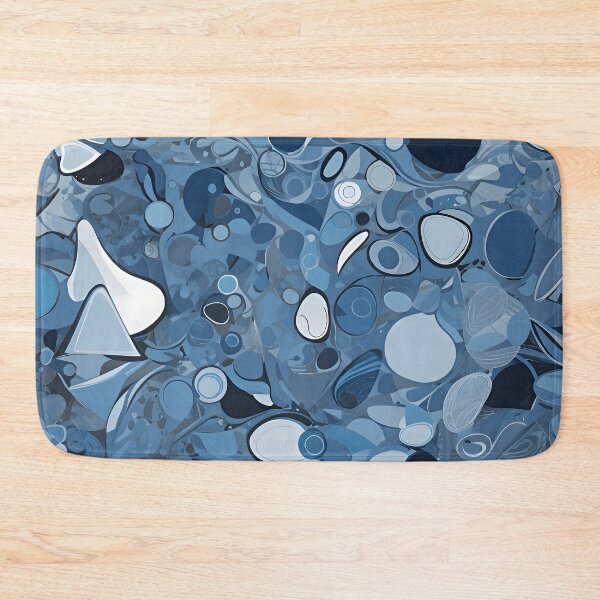 Item preview, A blue and white pattern designed and sold by johndesign88.