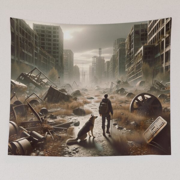 Item preview, Remnants of Tomorrow: A Vision Post Apocalyptic Survival designed and sold by ArtComixHaven.