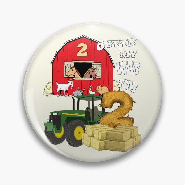 Item preview, Kids Birthday 2 Year Old Two Yr Old Farm Theme designed and sold by tamdevo1.