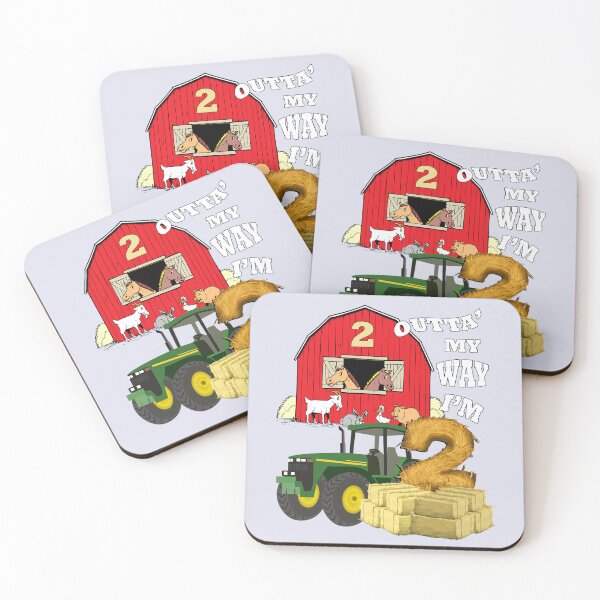 Item preview, Kids Birthday 2 Year Old Two Yr Old Farm Theme designed and sold by tamdevo1.