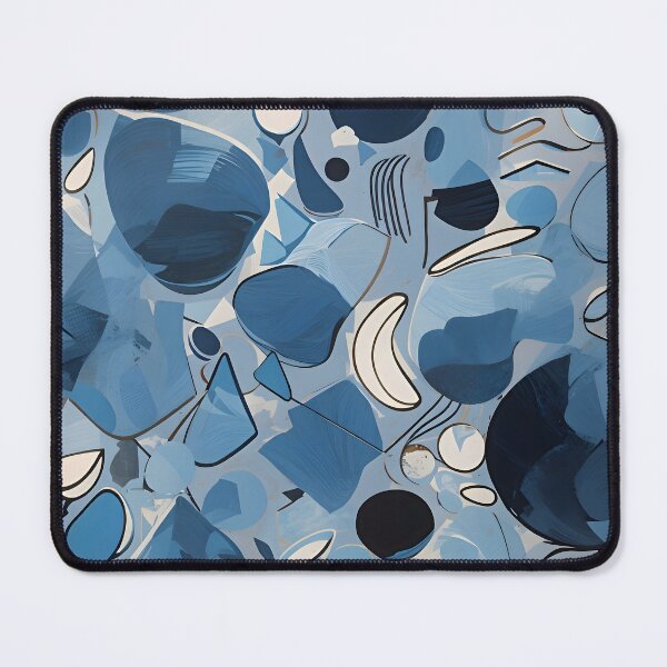 Item preview, A blue and white pattern designed and sold by johndesign88.