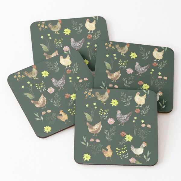 Item preview, Wildflower Chicken, Ladies Chicken, Chicken Lover, Chicken mom, Cottagecore Farm Girl, Farmer Gift designed and sold by adarth.