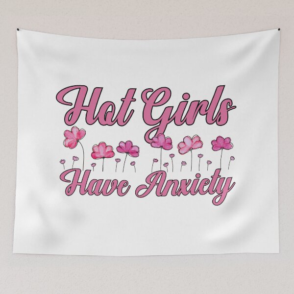 Item preview, Chic Anxiety Awareness - Floral Empowerment Statement Art designed and sold by ElLocoMus.
