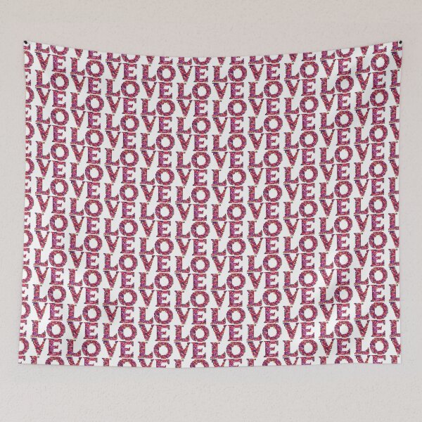 Item preview, Pixel LOVE inscription designed and sold by LuckyFamily.