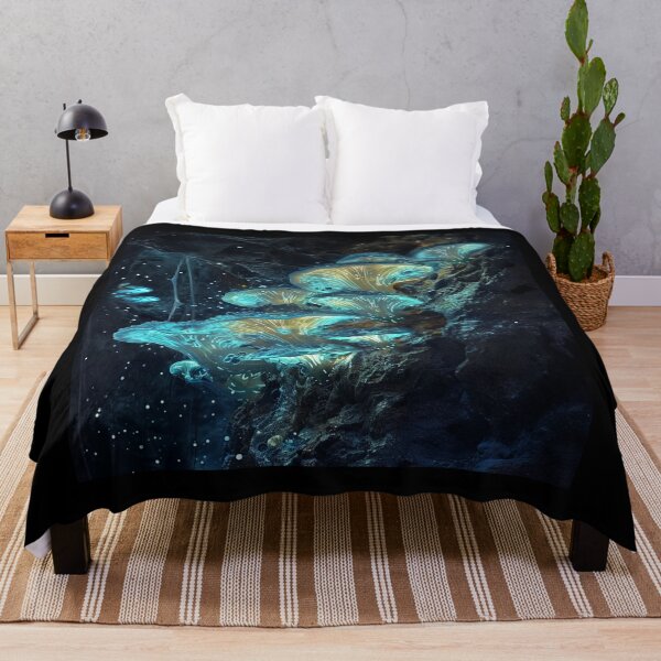 Item preview, Hongos bioluminiscentes 1 designed and sold by 1000Mushrooms.