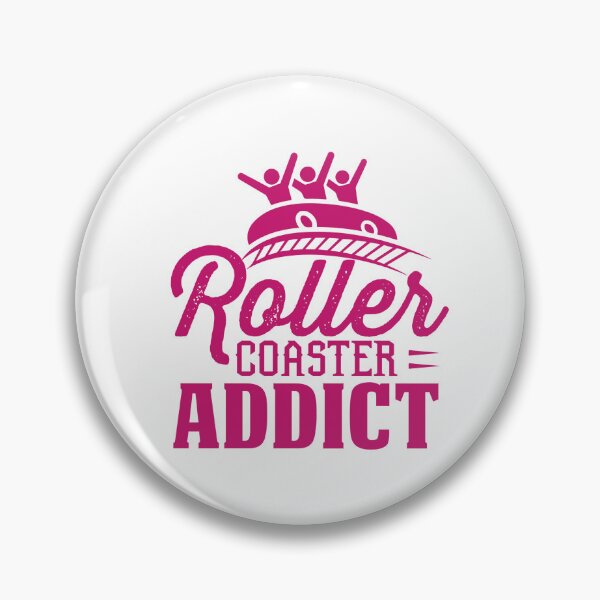 Item preview, Thrill-Seeking Roller Coaster Addict - Adrenaline Rush Art designed and sold by ElLocoMus.