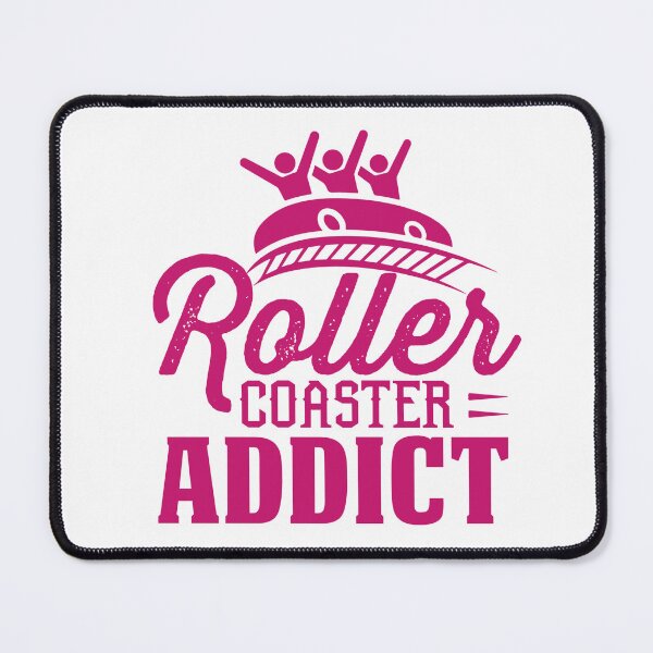 Item preview, Thrill-Seeking Roller Coaster Addict - Adrenaline Rush Art designed and sold by ElLocoMus.
